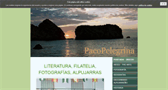 Desktop Screenshot of pacopelegrina.com
