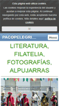 Mobile Screenshot of pacopelegrina.com